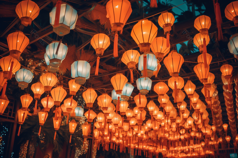 中国非物质文化遗产夜间元宵节灯会展览,高清,摄影图,摄影图片,图片大全,摄影图免费下载